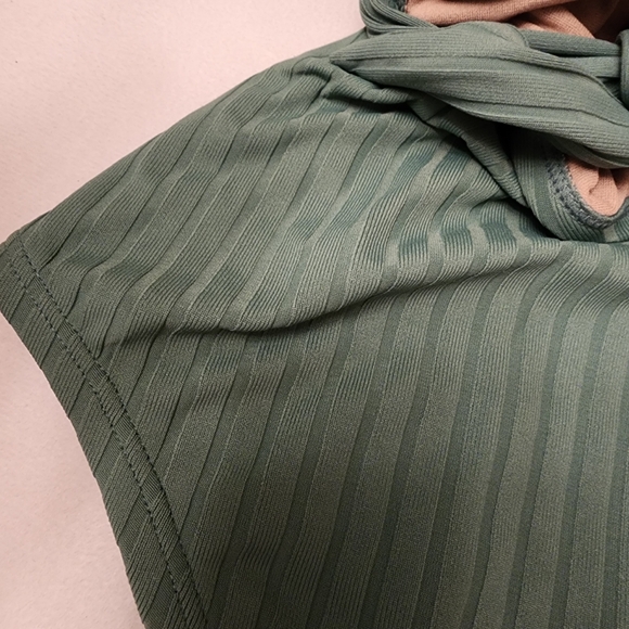 Kona Sol Sage Green One Piece Swimsuit Size S - Picture 9 of 11